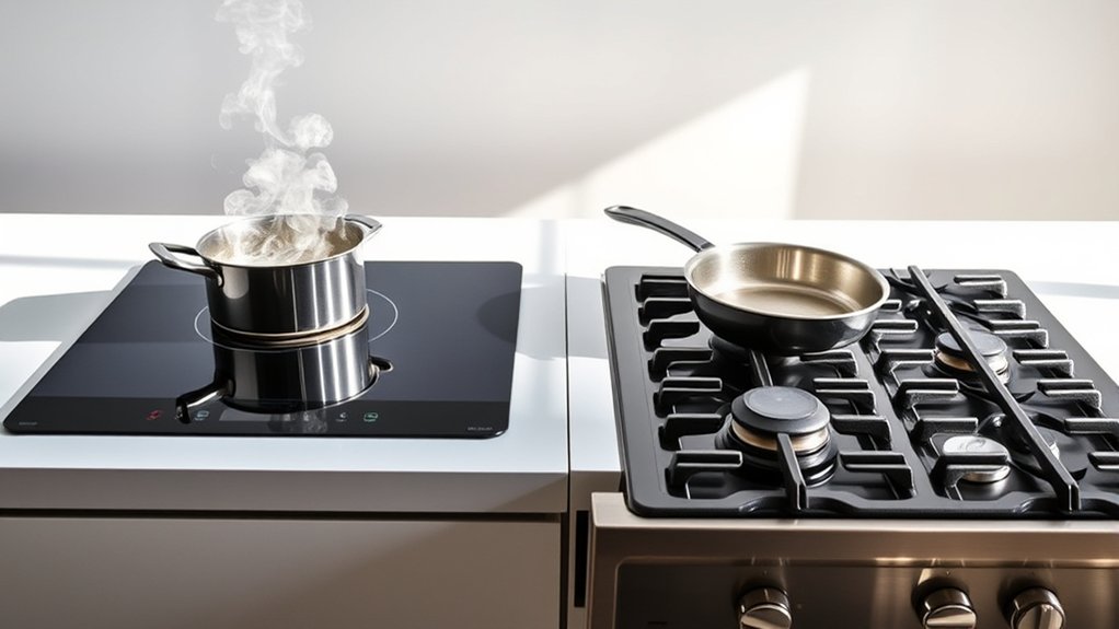 Induction Vs Electric Range €“ Top 10 Key Differences 6 induction heats faster efficiently