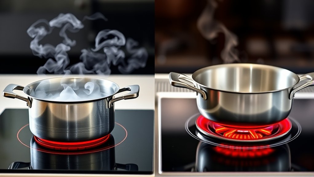 Induction Stove Versus Electric: Three Key Differences 7 induction heats faster overall