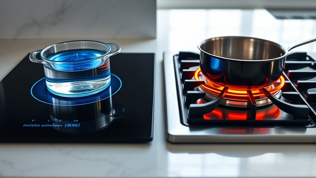 Induction Range Vs Electric Range €“ 7 Key Differences 6 induction heats faster precisely