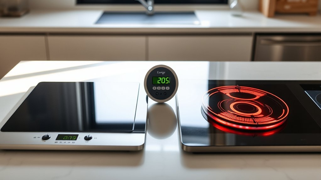 Induction Range Vs Electric Range €“ 7 Key Differences 7 induction saves energy efficiently