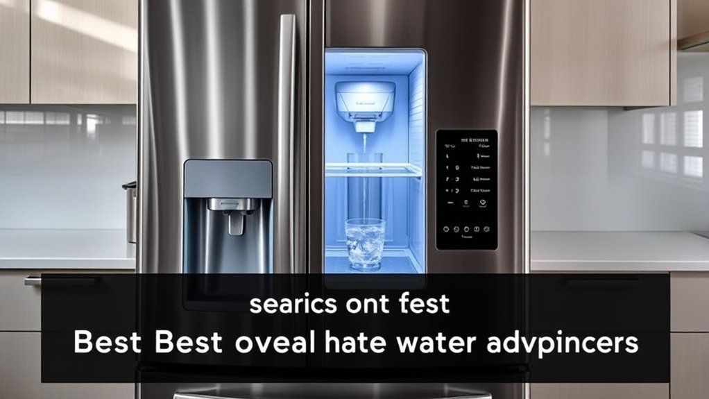 inside water dispenser convenience