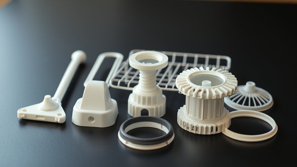 key dishwasher components overview