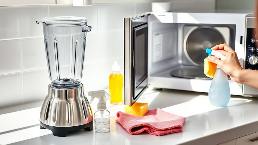 kitchen appliance cleaning guide