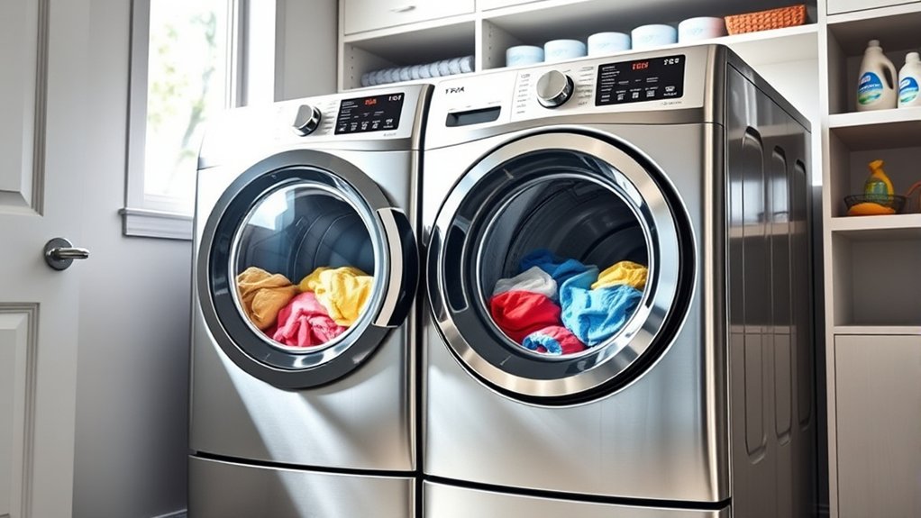 large capacity efficient laundry