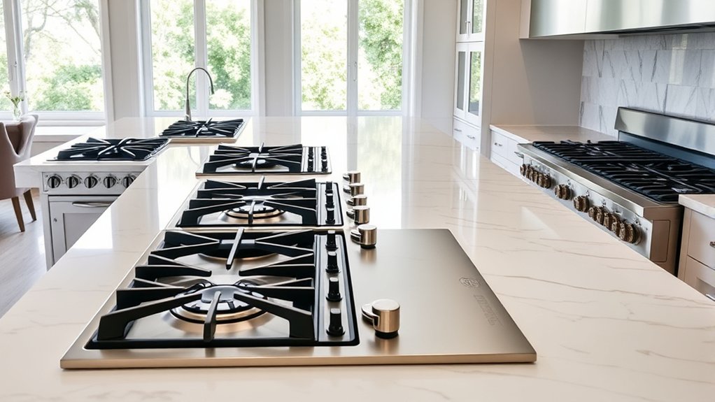 luxury high end gas stoves