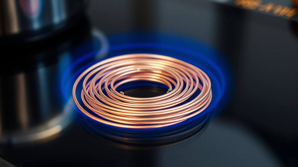 How Does an Induction Hot Plate Work Step by Step 7 magnetic field coil design