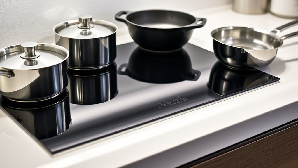 3 Key Pros and Cons of Induction Cooktops 3 magnetic flat bottomed cookware compatibility
