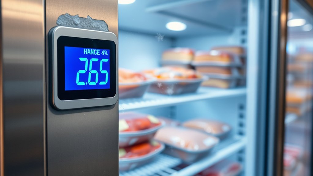 maintain proper freezer temperature
