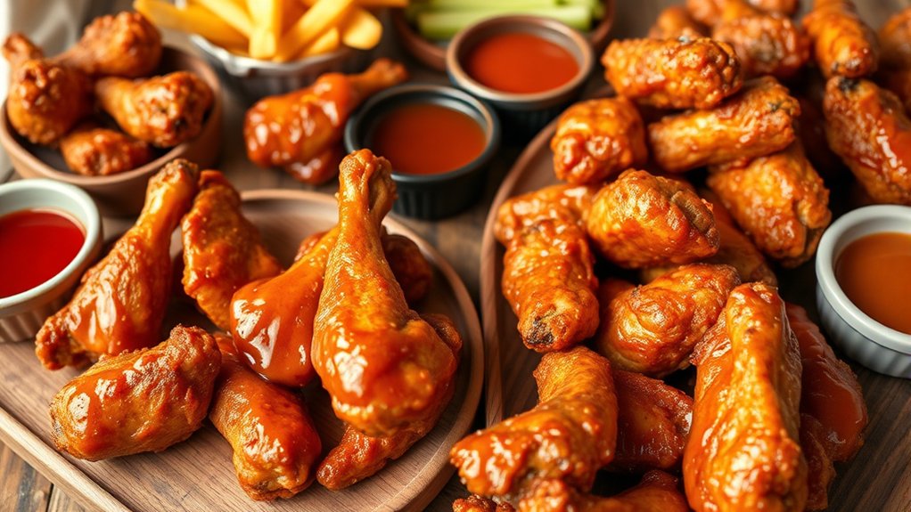 mixed crispy chicken combo