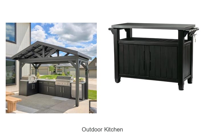 outdoor kitchen