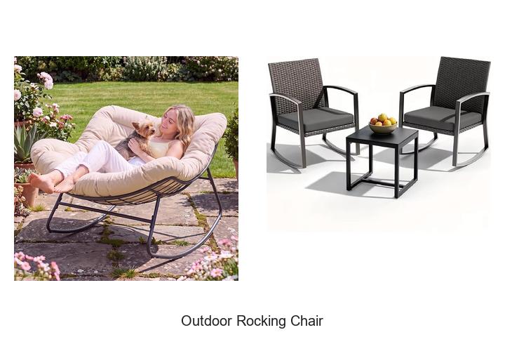 outdoor rocking chair