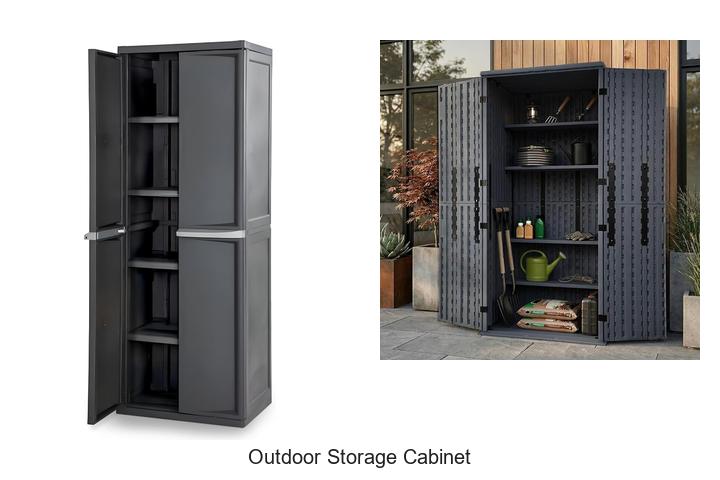 outdoor storage cabinet