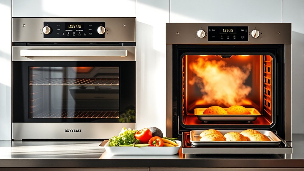 oven versus steam cooking