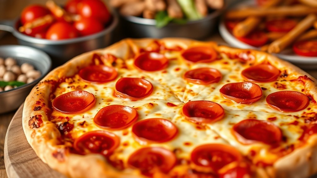 pepperoni pizza price range