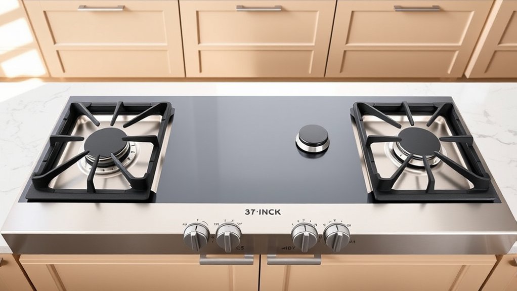 Top 3 Gas Cooktops: 30 Inch Models for Modern Kitchens 2 performance control safety features