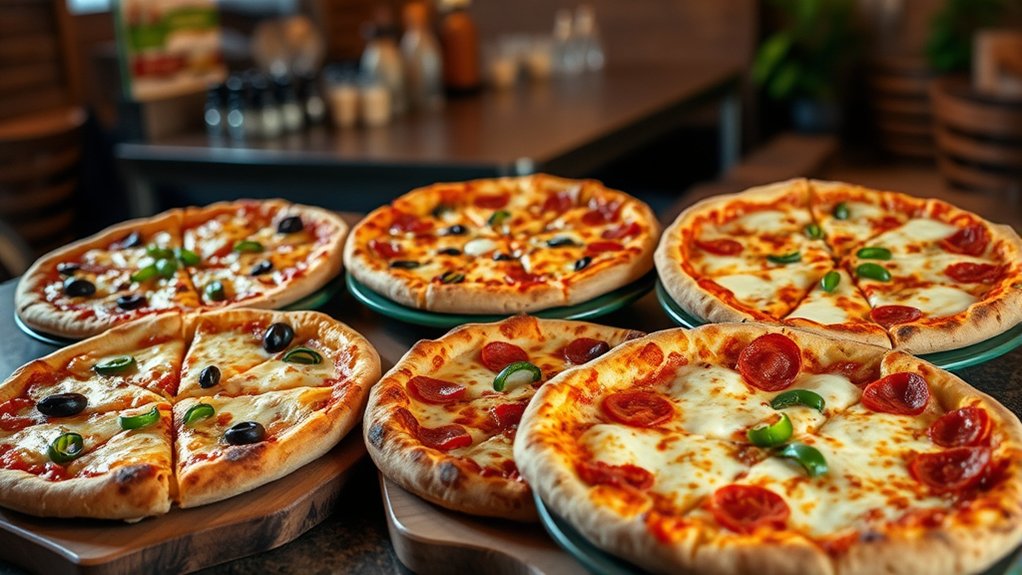 popular round table pizza options