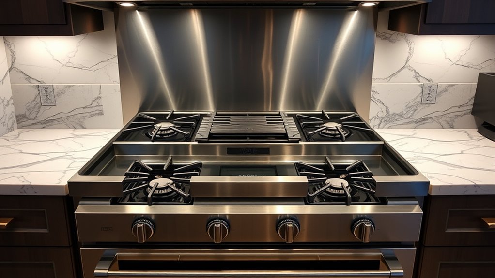 Top 5 High End Gas Stoves for Luxury Kitchens 6 powerful gas precise control