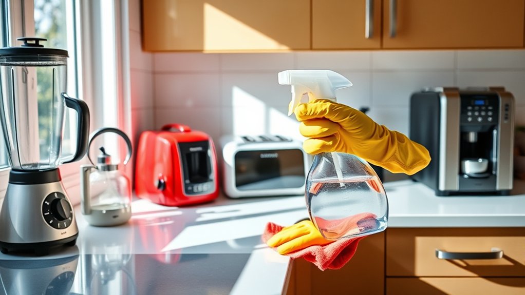 How to Clean Kitchen Appliances in 7 Easy Steps 5 prepare clean inspect organize
