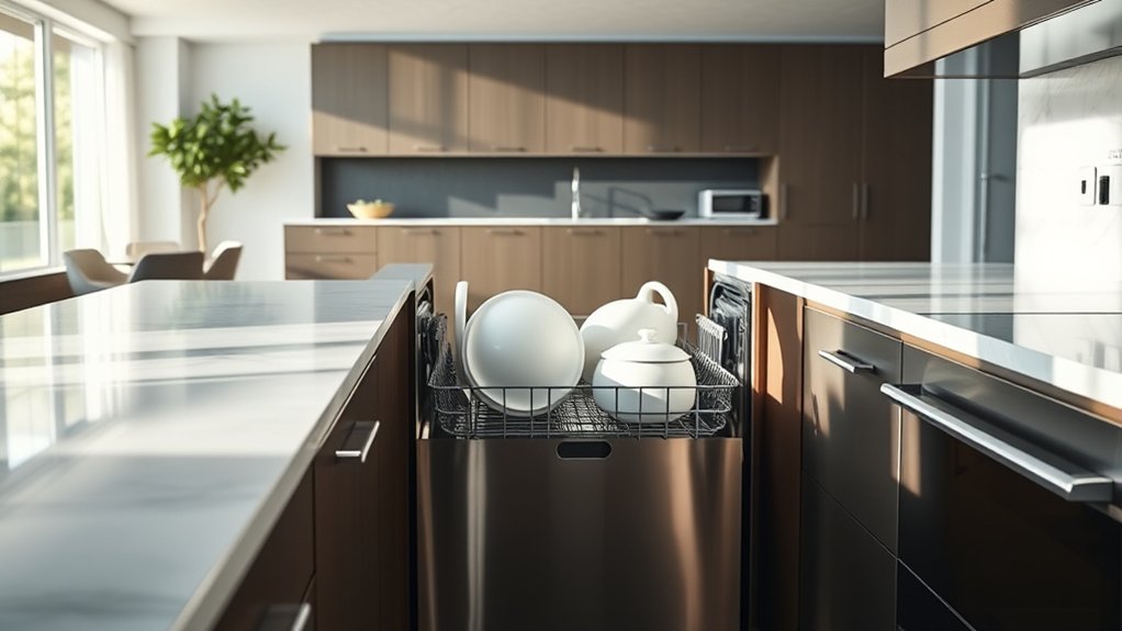 quiet spacious versatile dishwasher
