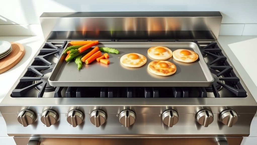 responsive burners with even heat