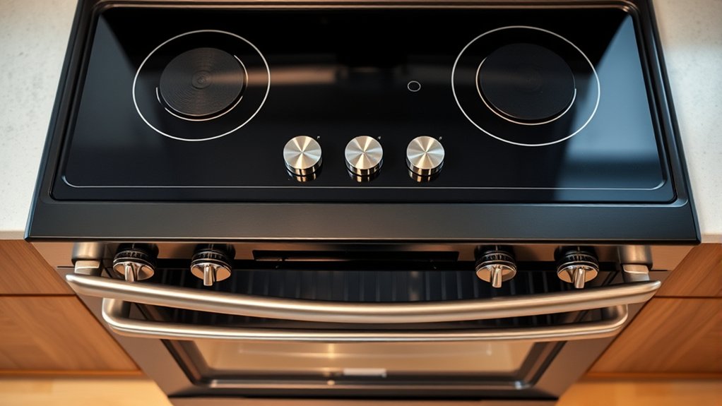 separate stove components clearly