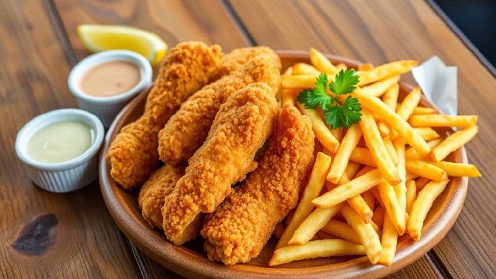 six fingers hearty meal