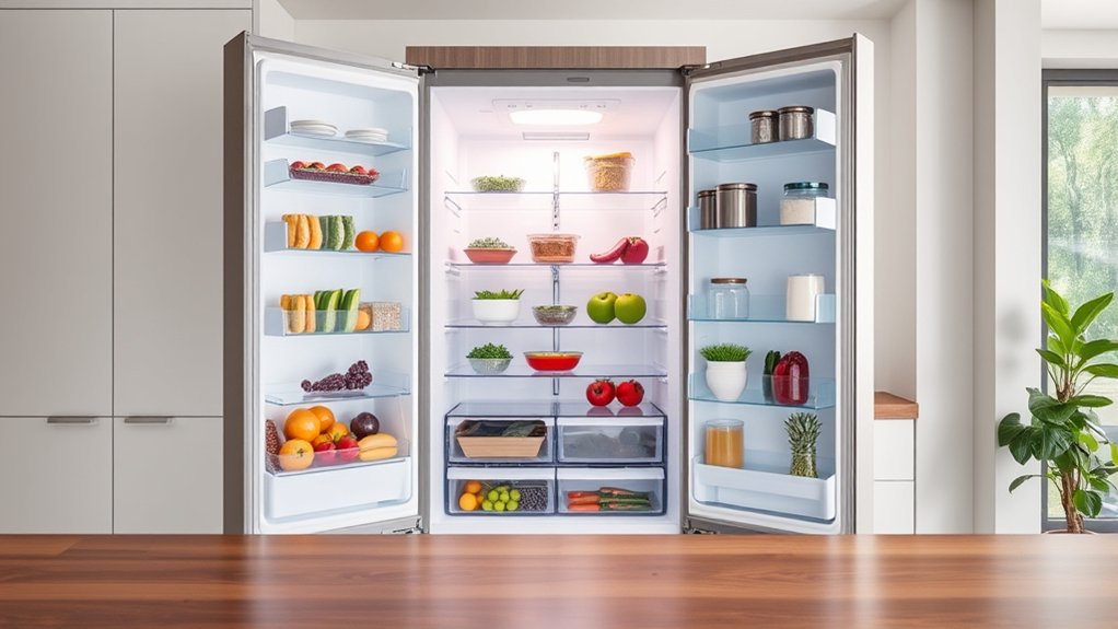 spacious efficient organized storage