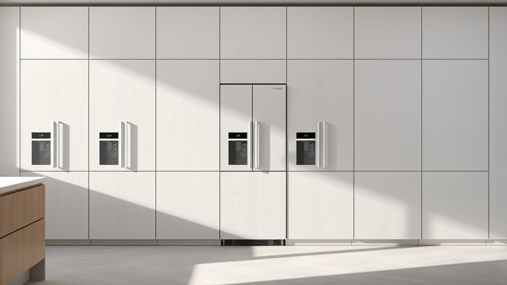 stylish cabinet like refrigerators