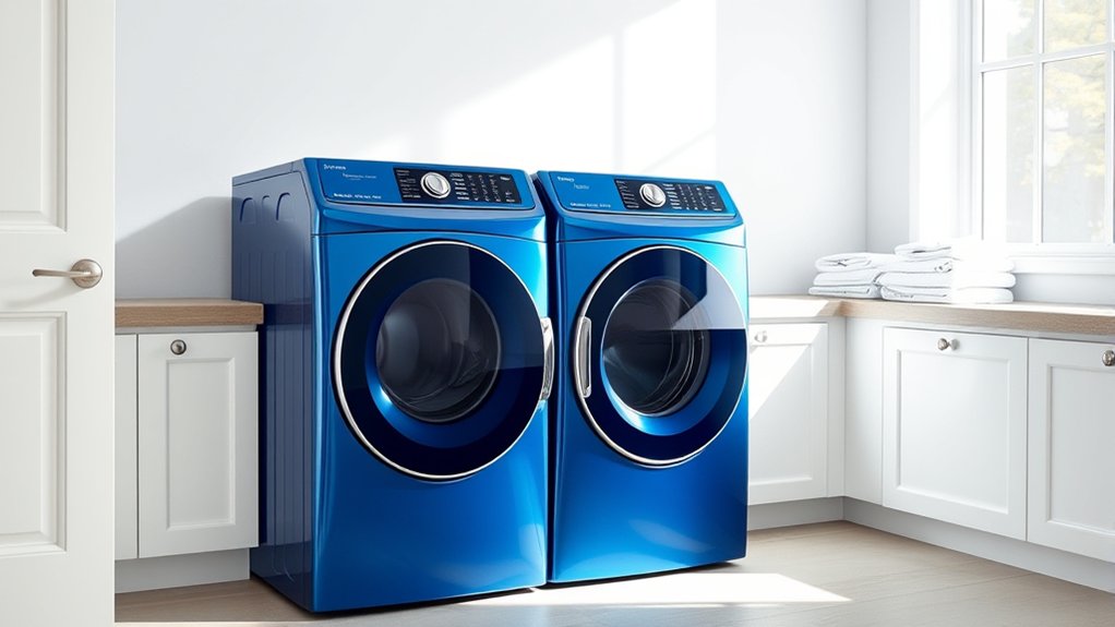 Top 5 Blue Washer and Dryer Sets for Modern Homes 2 stylish efficient reliable laundry