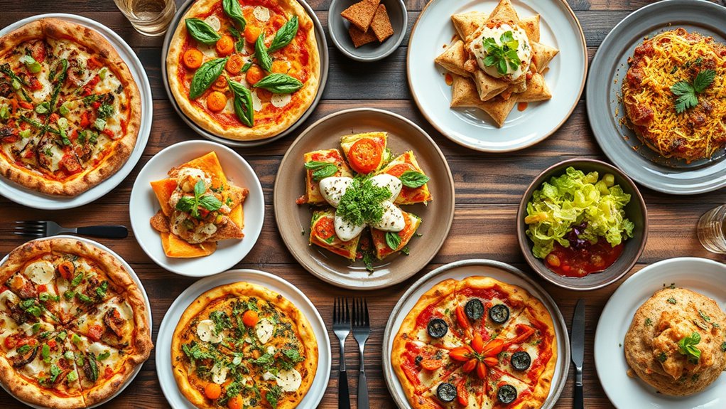 top california pizza dishes