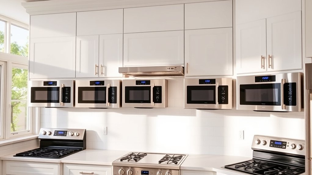 top microwaves with exhaust