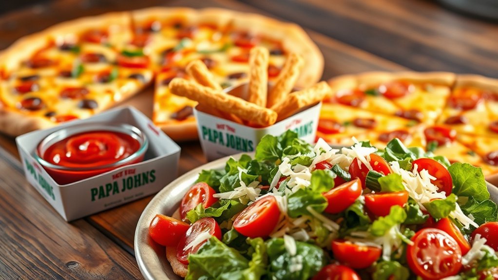 top papa john s picks
