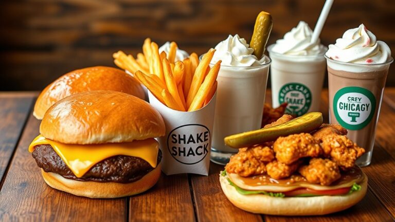 top shake shack menu items