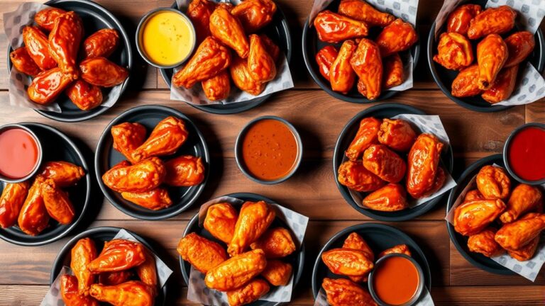 top wing flavors prices