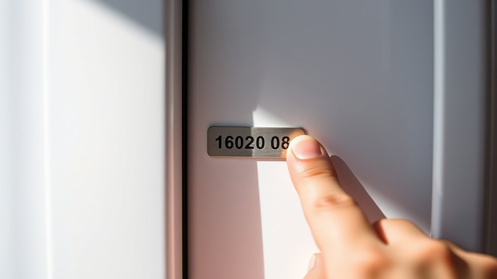 How to Find Your Kenmore Refrigerator Serial Number in 3 Easy Steps 4 verify record locate serial