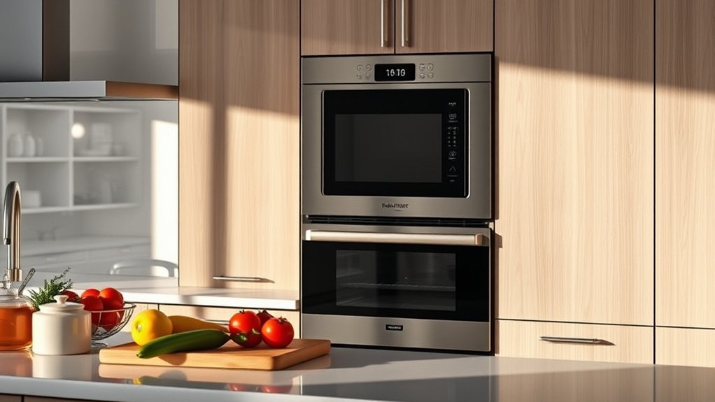 versatile double oven microwave