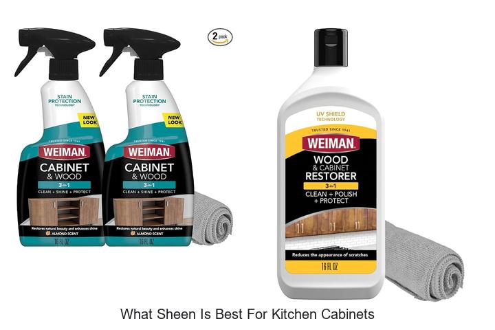 what sheen is best for kitchen cabinets