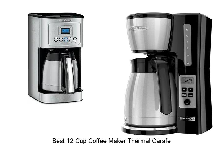 best 12 cup coffee maker thermal carafe