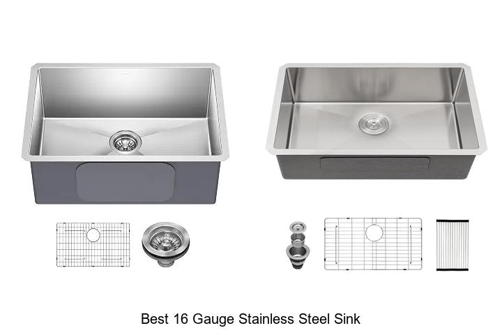 best 16 gauge stainless steel sink