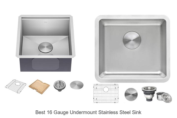 best 16 gauge undermount stainless steel sink