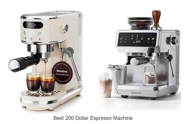 best 200 dollar espresso machine