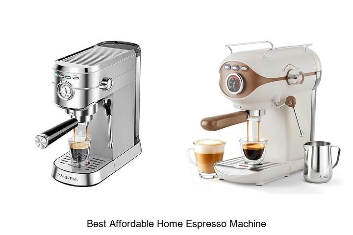 best affordable home espresso machine