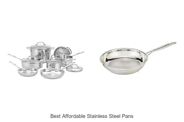 best affordable stainless steel pans