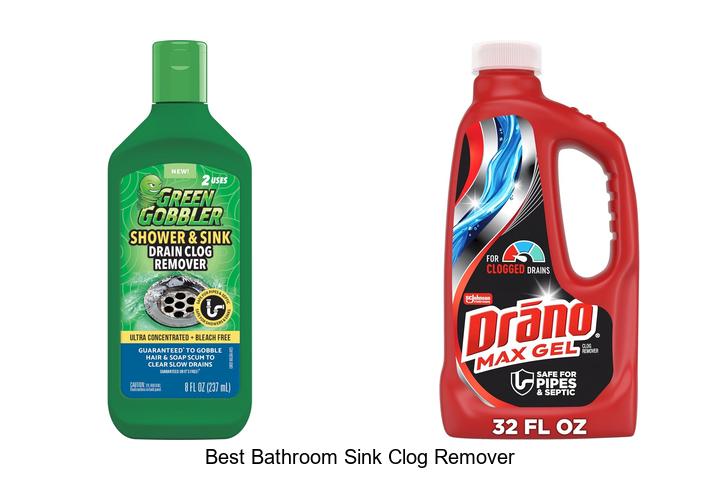 best bathroom sink clog remover