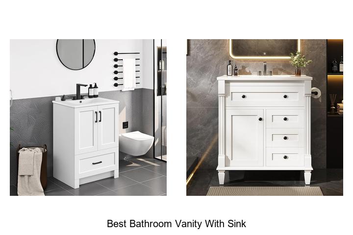 best bathroom vanity with sink