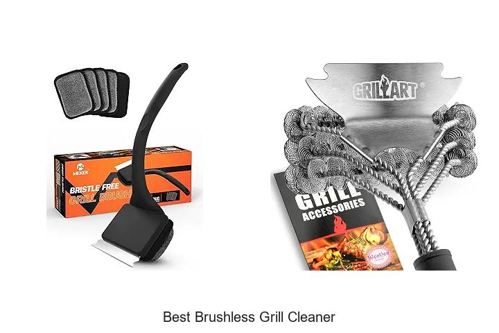 best brushless grill cleaner
