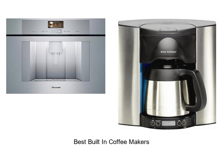 best built in coffee makers