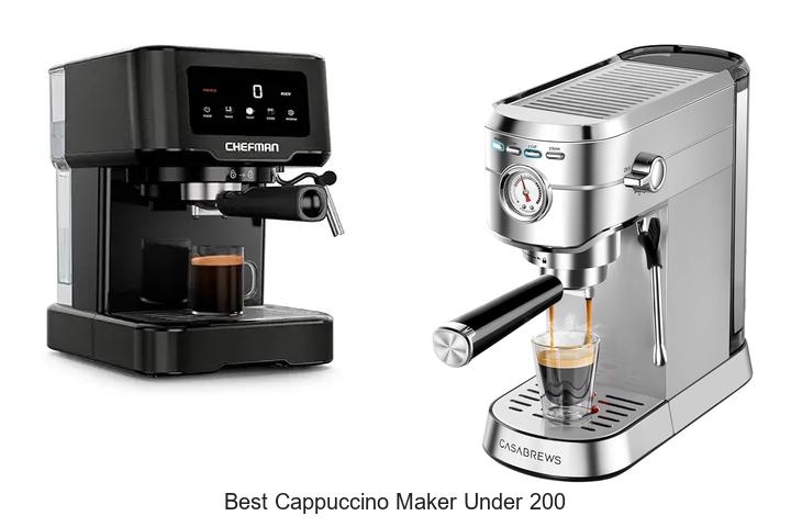 best cappuccino maker under 200