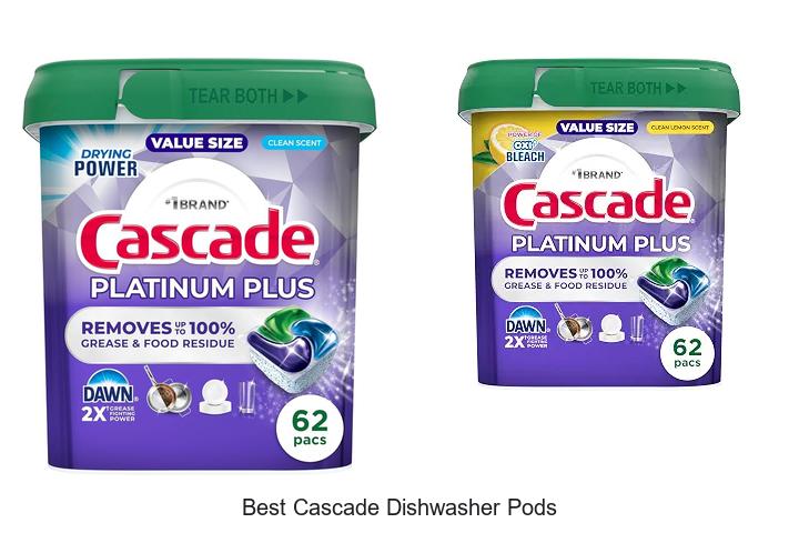 best cascade dishwasher pods