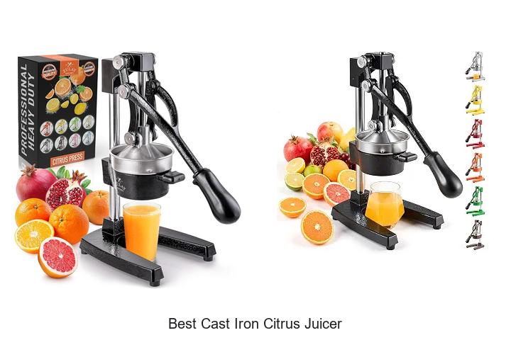 best cast iron citrus juicer